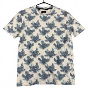 Lloyd  & Jefferson Mens Size M Premium Collection Tropical Print TShirt